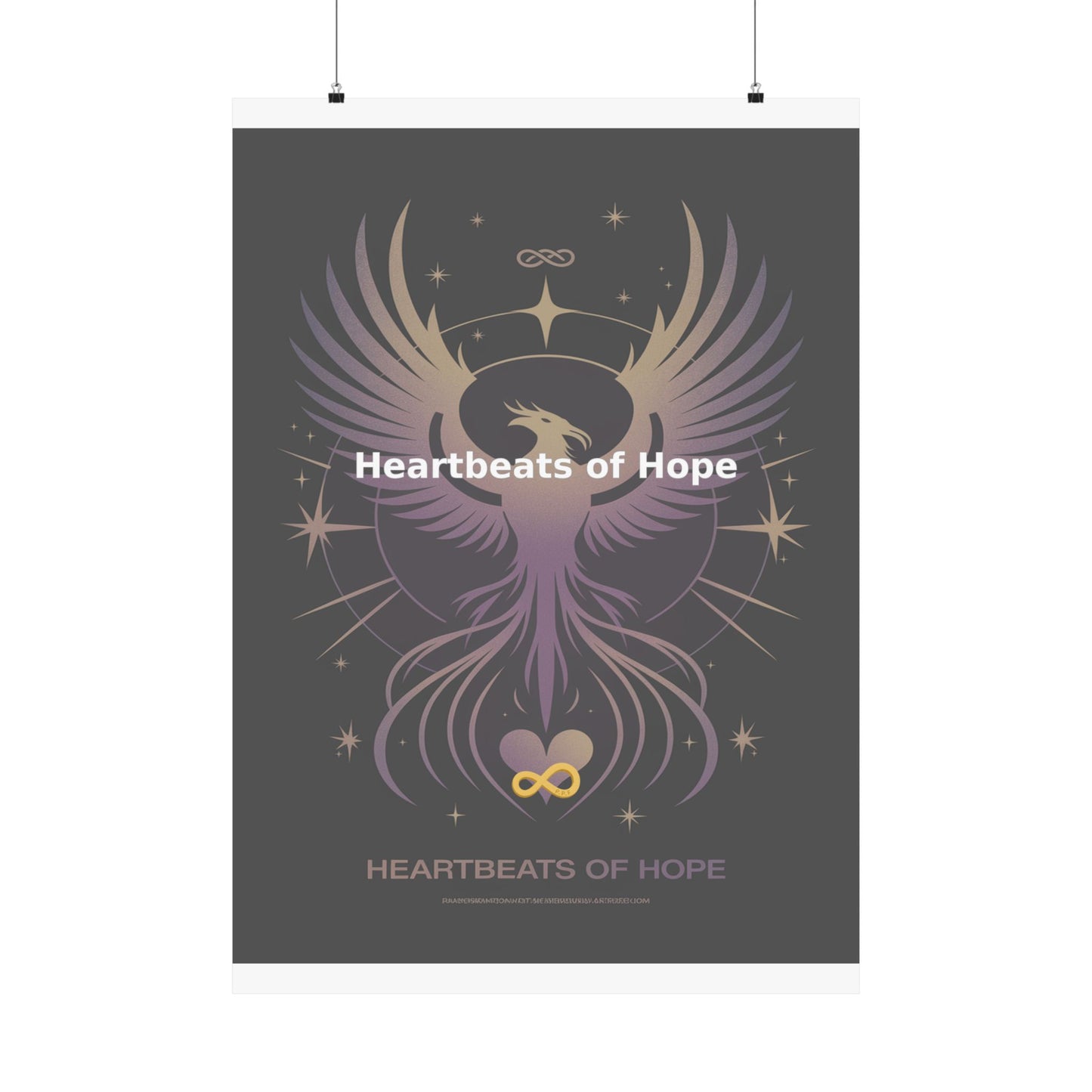 Heartbeats of Hope - Matte Vertical Posters