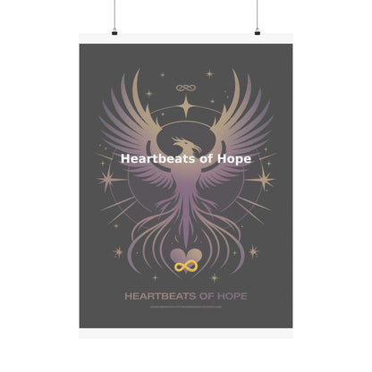 Heartbeats of Hope - Matte Vertical Posters