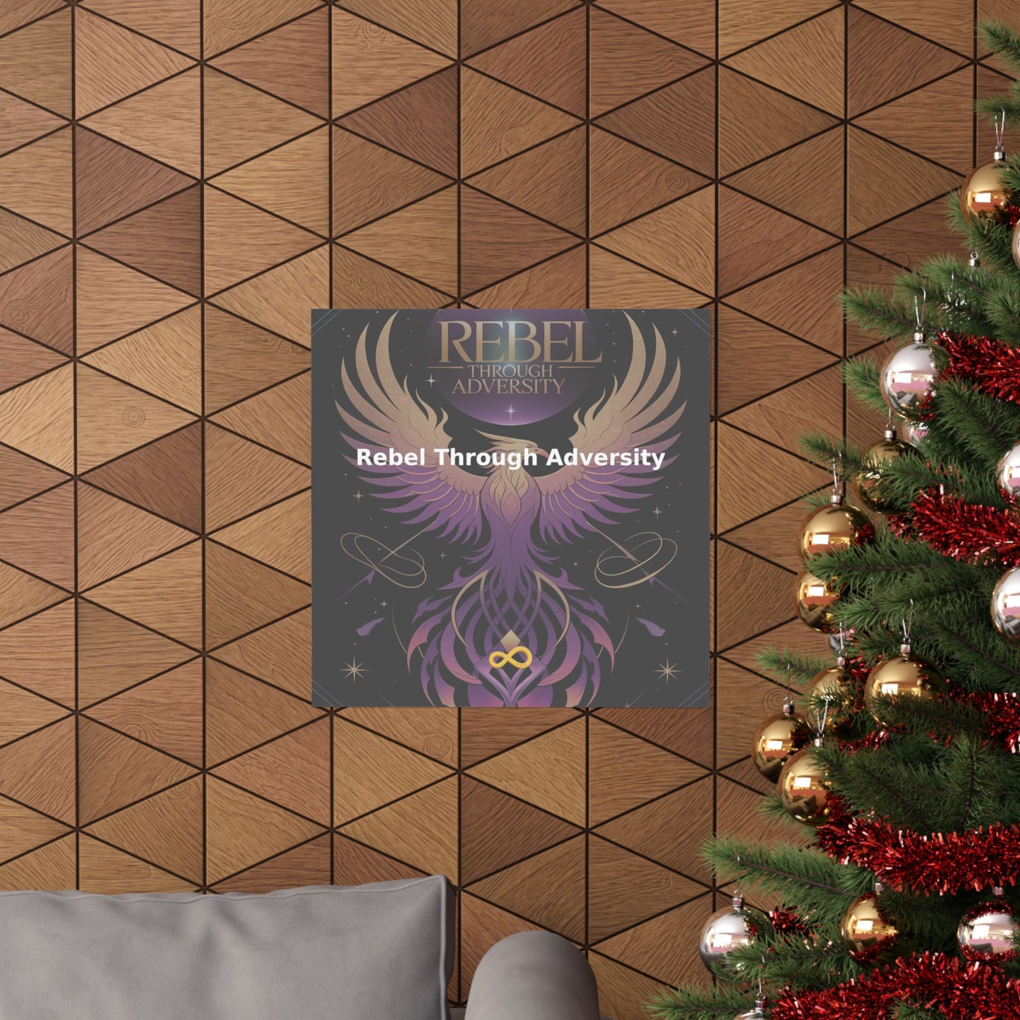 Rebel Through Adversity - Matte Vertical Posters