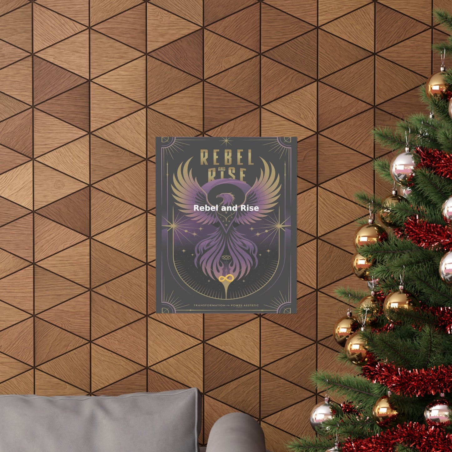 Rebel and Rise - Matte Vertical Posters