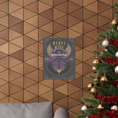 Rebel and Rise - Matte Vertical Posters