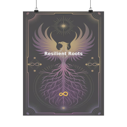 Resilient Roots - Matte Vertical Posters