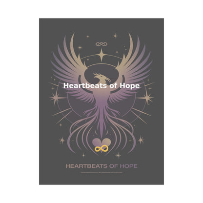 Heartbeats of Hope - Matte Vertical Posters