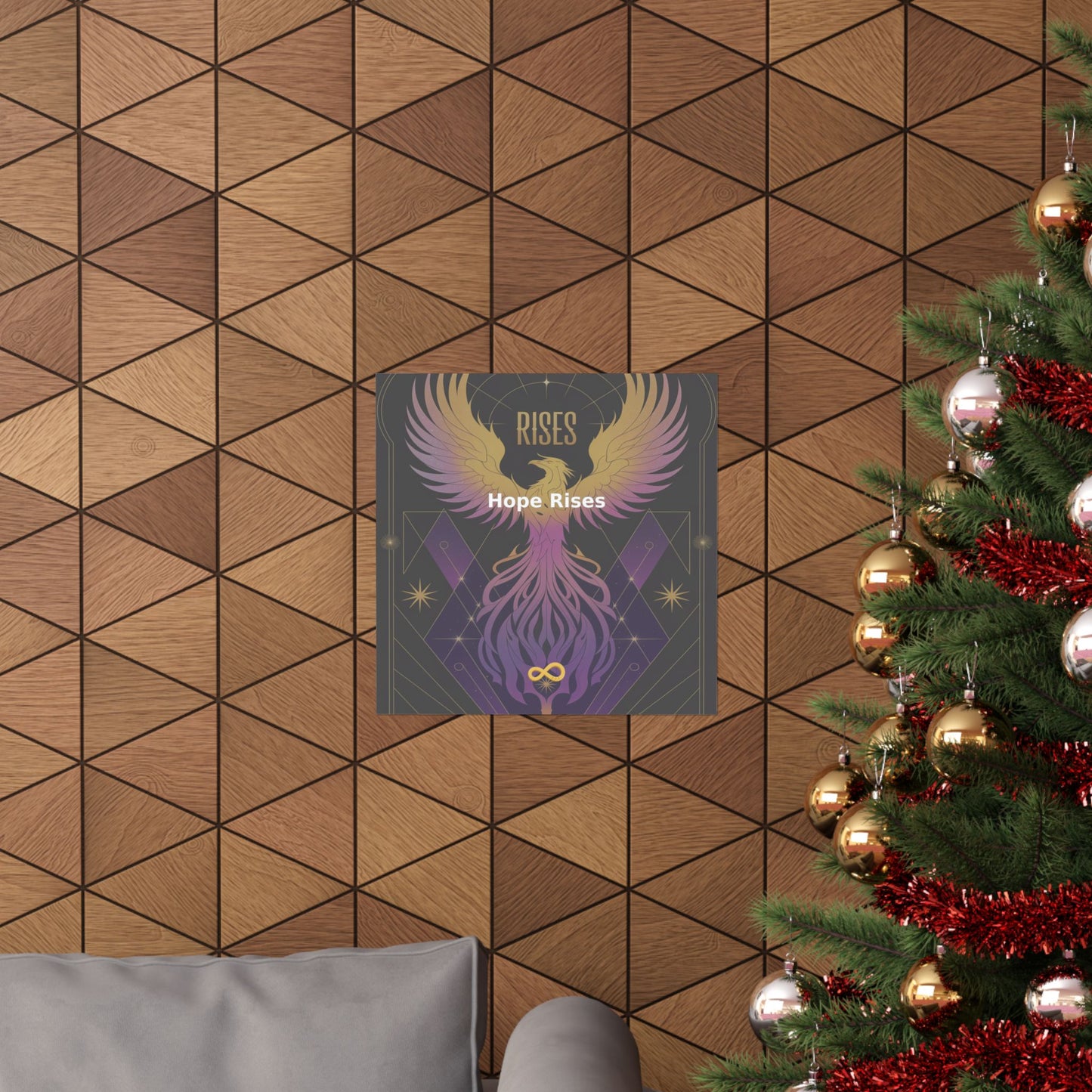 Hope Rises - Matte Vertical Posters