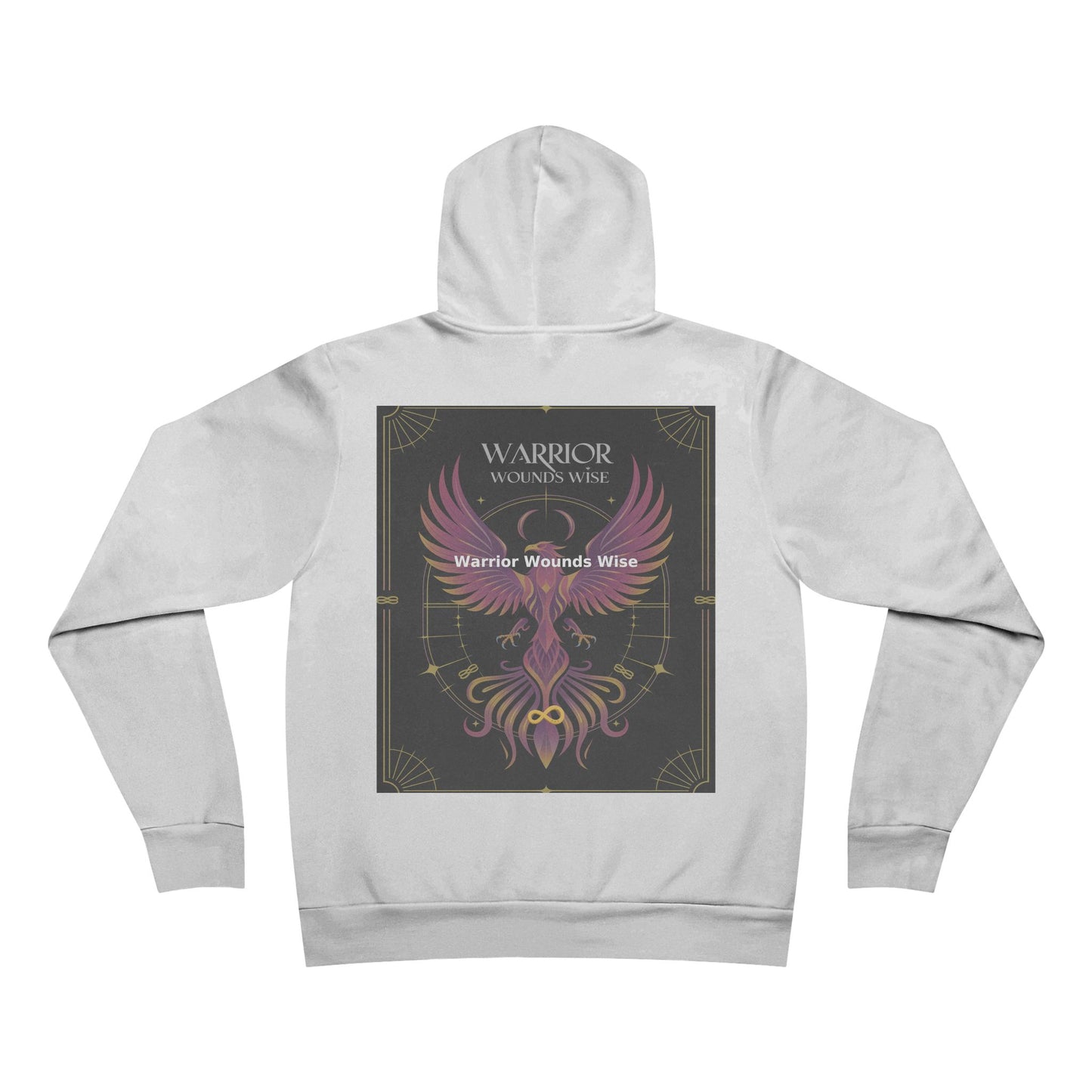 Warrior Wounds Wise - Unisex Sponge Fleece Pullover Hoodie