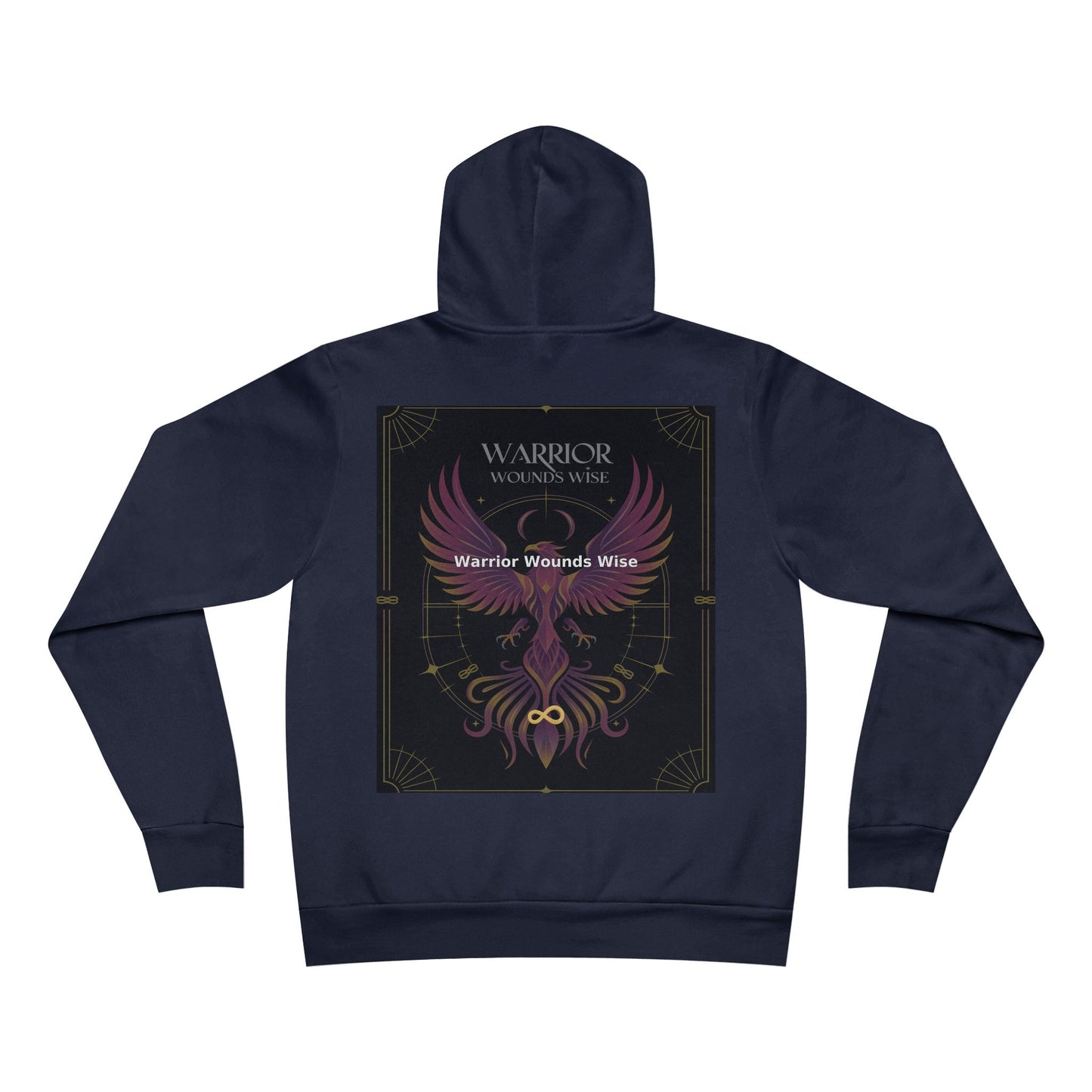 Warrior Wounds Wise - Unisex Sponge Fleece Pullover Hoodie