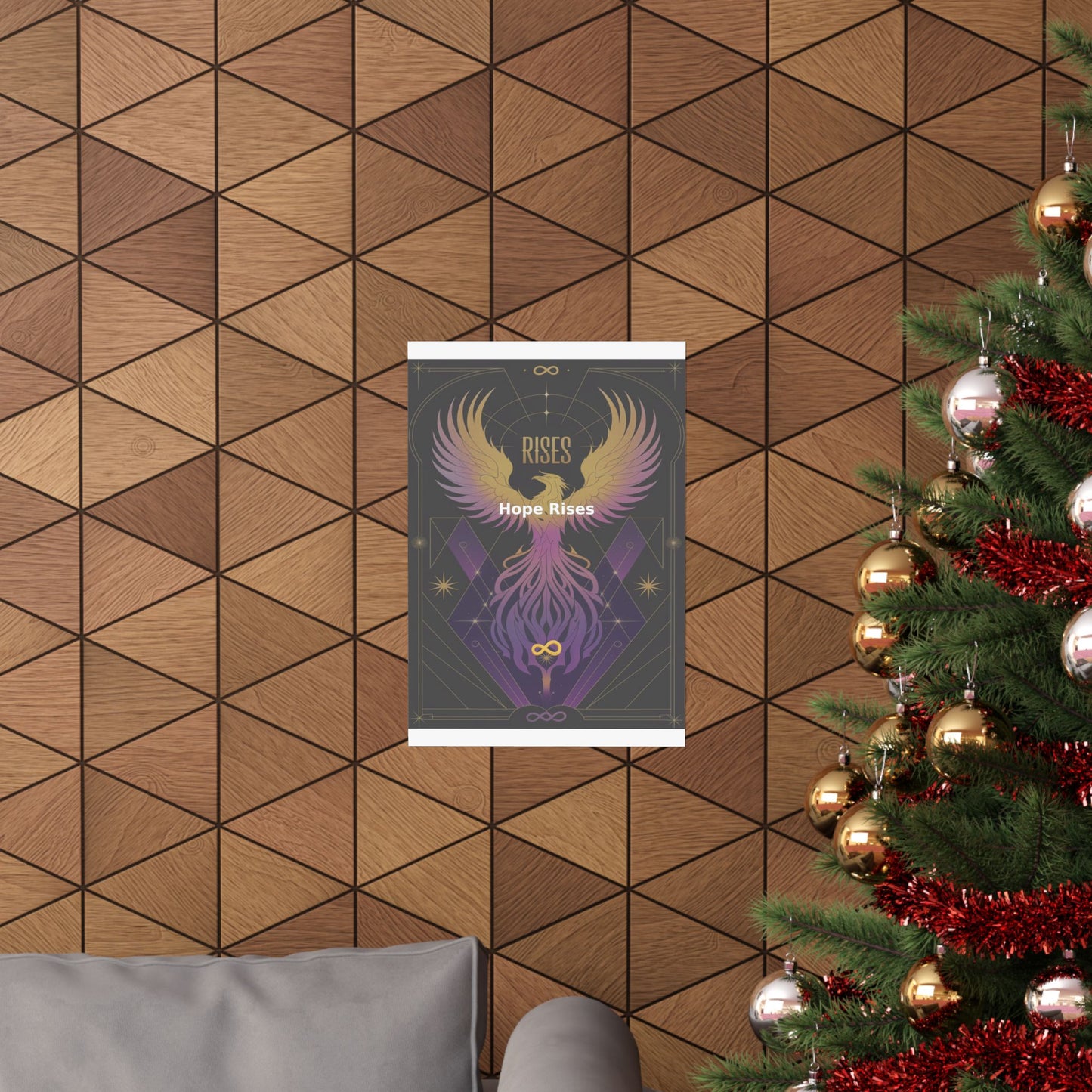 Hope Rises - Matte Vertical Posters