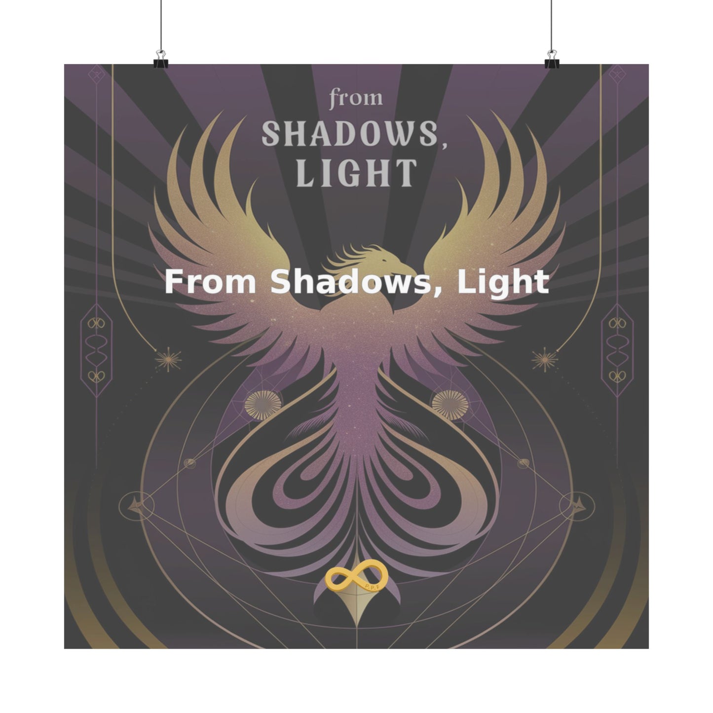 From Shadows, Light - Matte Vertical Posters