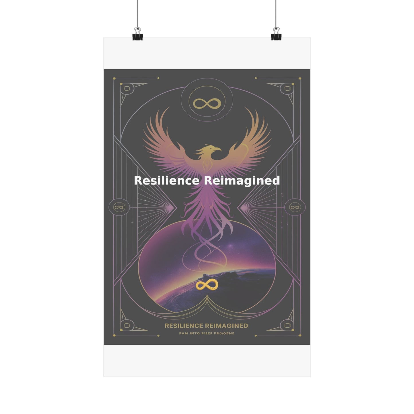 Resilience Reimagined - Matte Vertical Posters