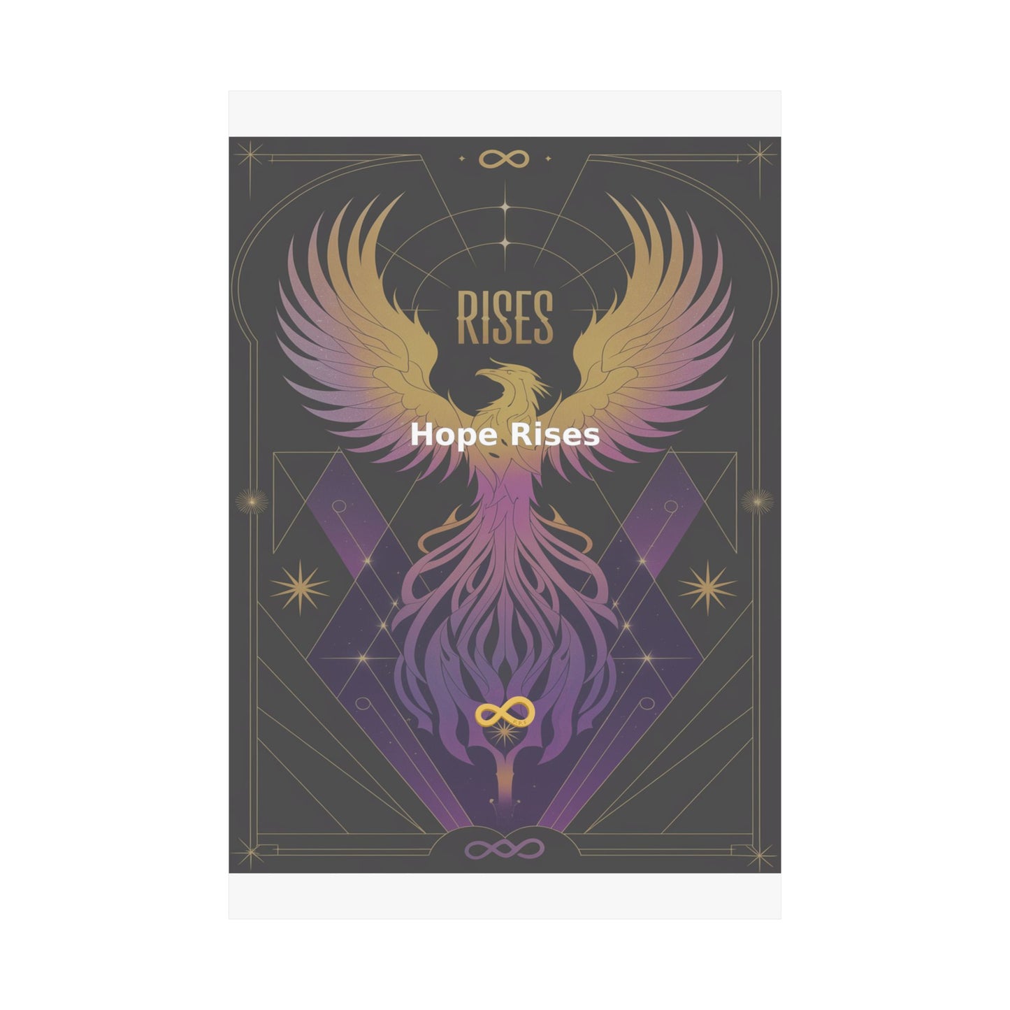 Hope Rises - Matte Vertical Posters