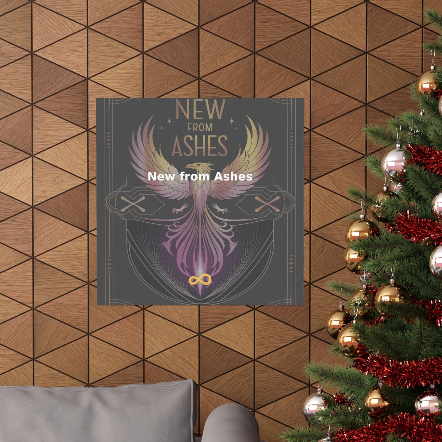 New from Ashes - Matte Vertical Posters