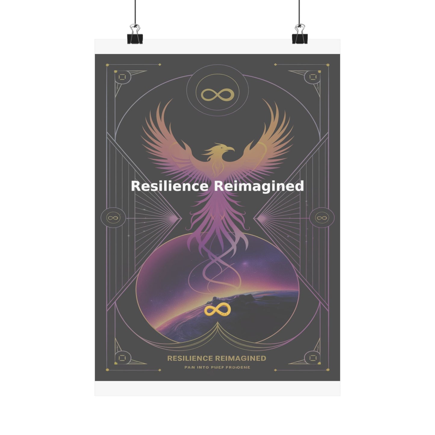 Resilience Reimagined - Matte Vertical Posters