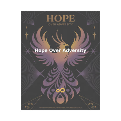 Hope Over Adversity - Matte Vertical Posters