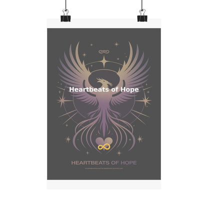 Heartbeats of Hope - Matte Vertical Posters