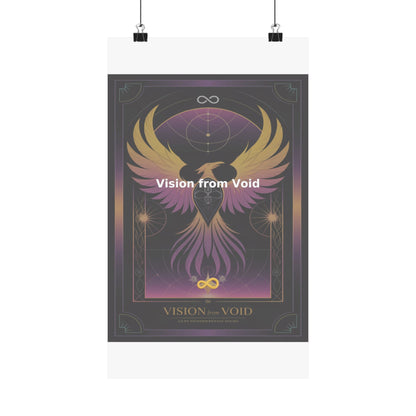 Vision from Void - Matte Vertical Posters