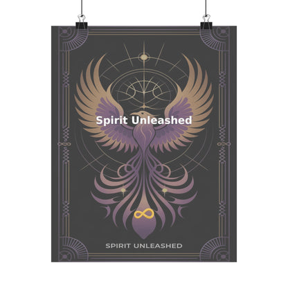Spirit Unleashed - Matte Vertical Posters