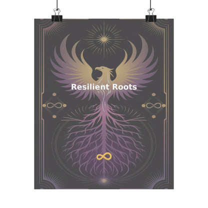 Resilient Roots - Matte Vertical Posters