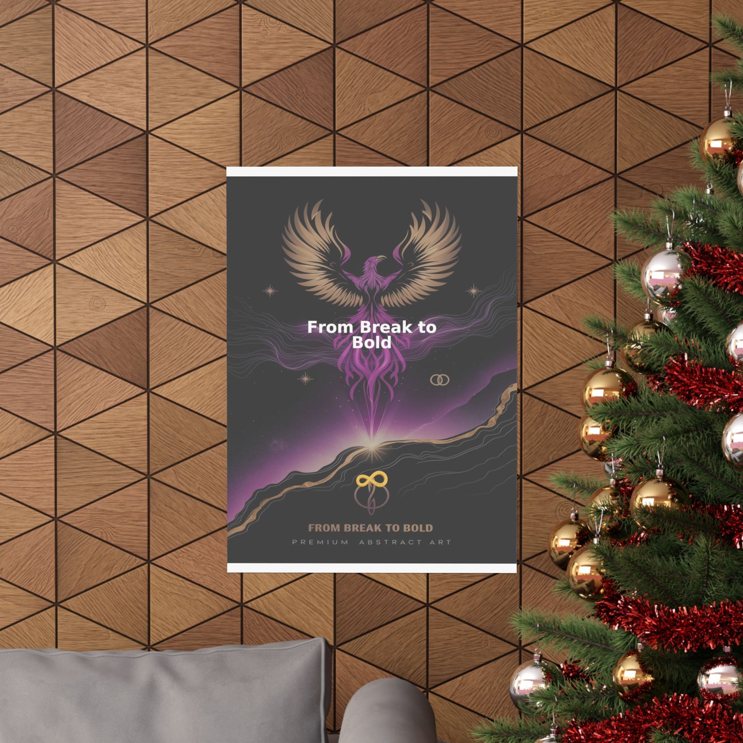 From Break to Bold - Matte Vertical Posters