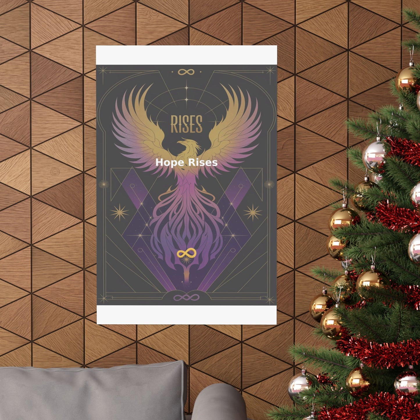 Hope Rises - Matte Vertical Posters