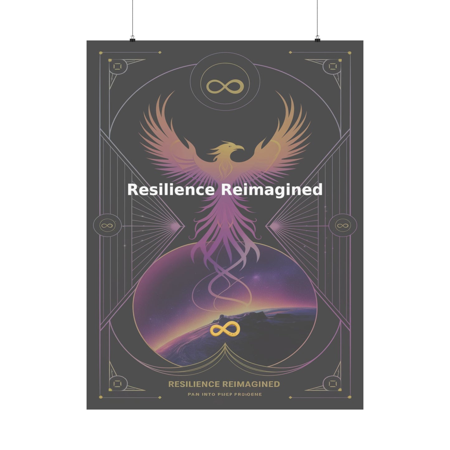 Resilience Reimagined - Matte Vertical Posters