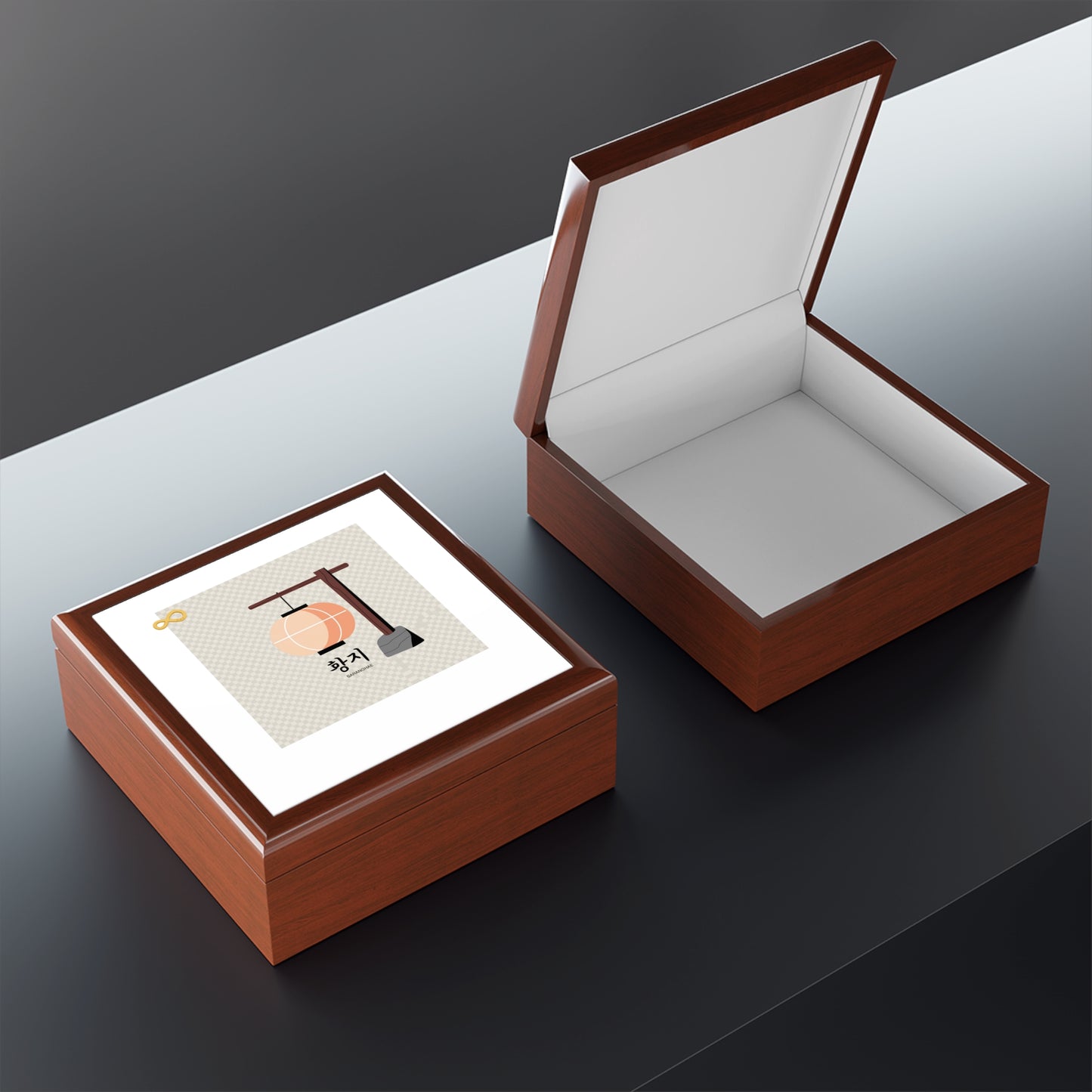 Korean Line - 사랑해 (Saranghae) - Jewelry Box