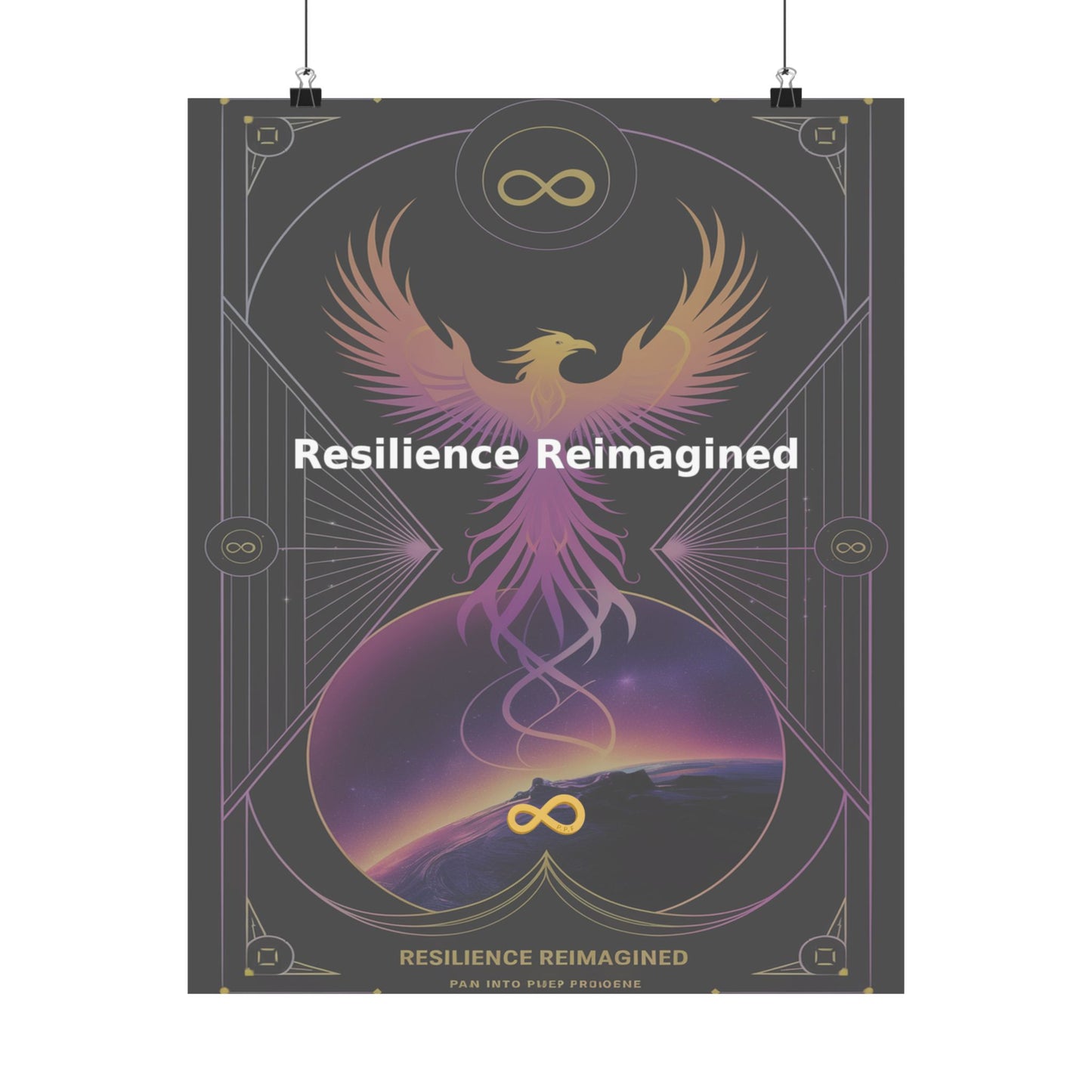 Resilience Reimagined - Matte Vertical Posters