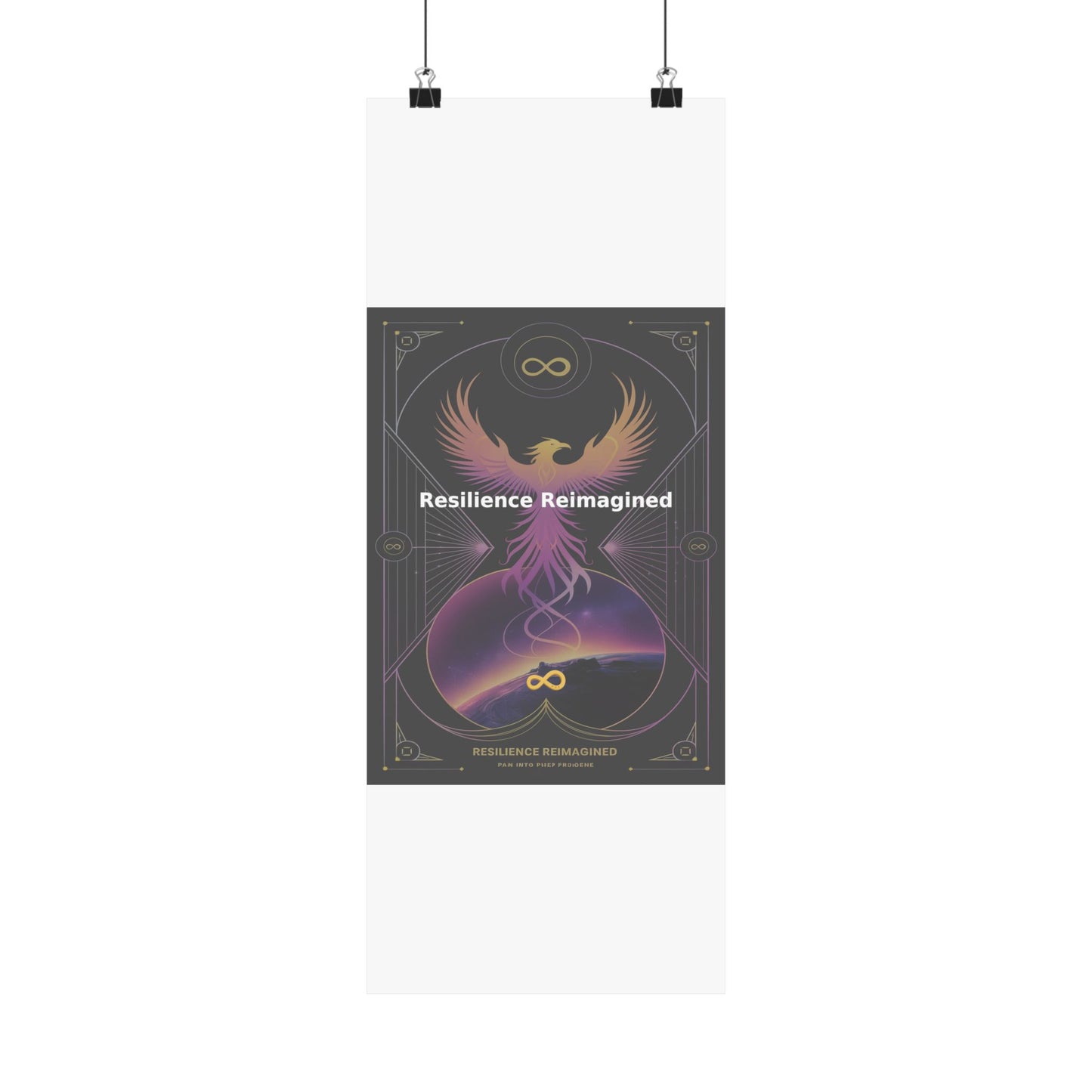 Resilience Reimagined - Matte Vertical Posters