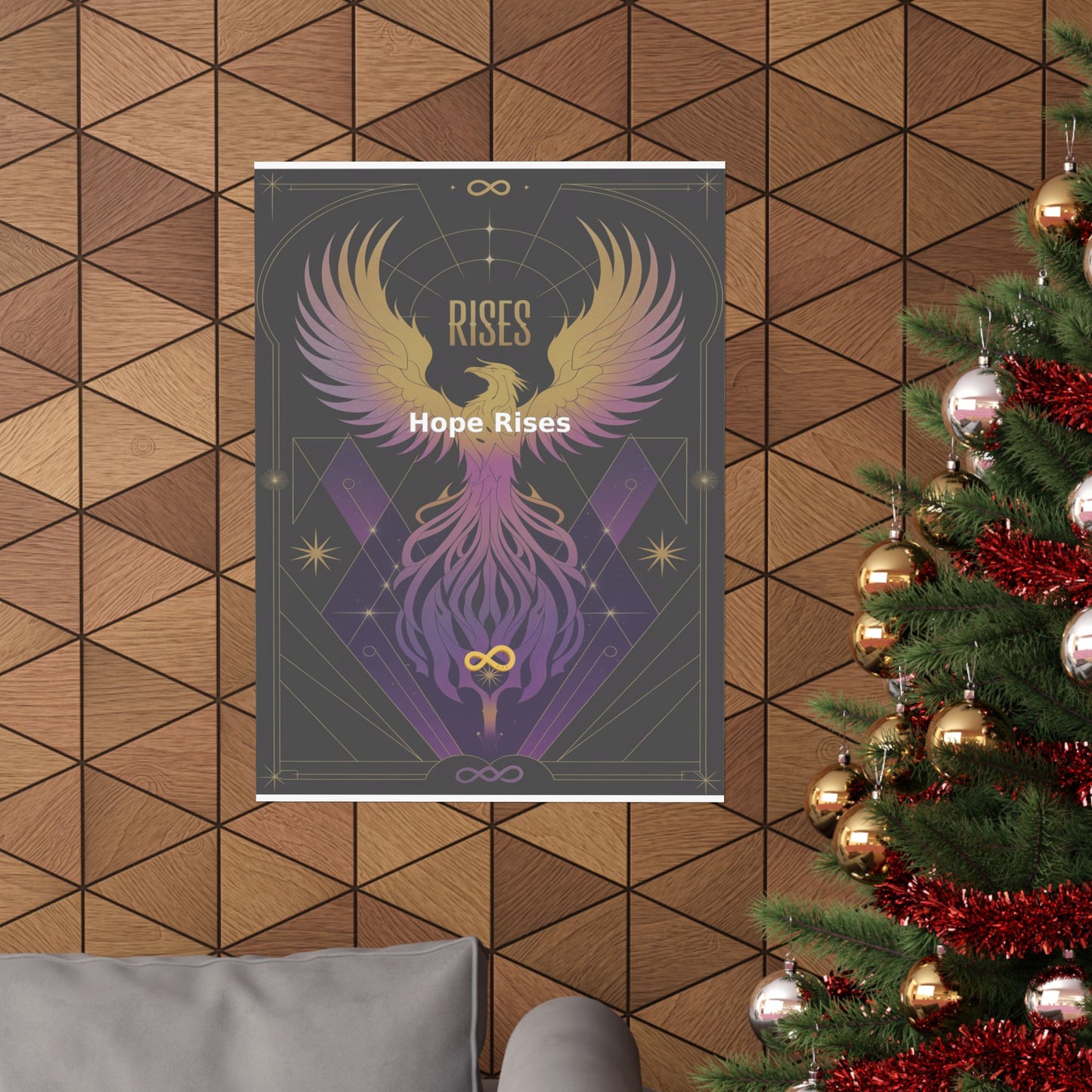 Hope Rises - Matte Vertical Posters