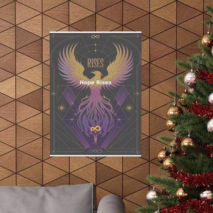 Hope Rises - Matte Vertical Posters