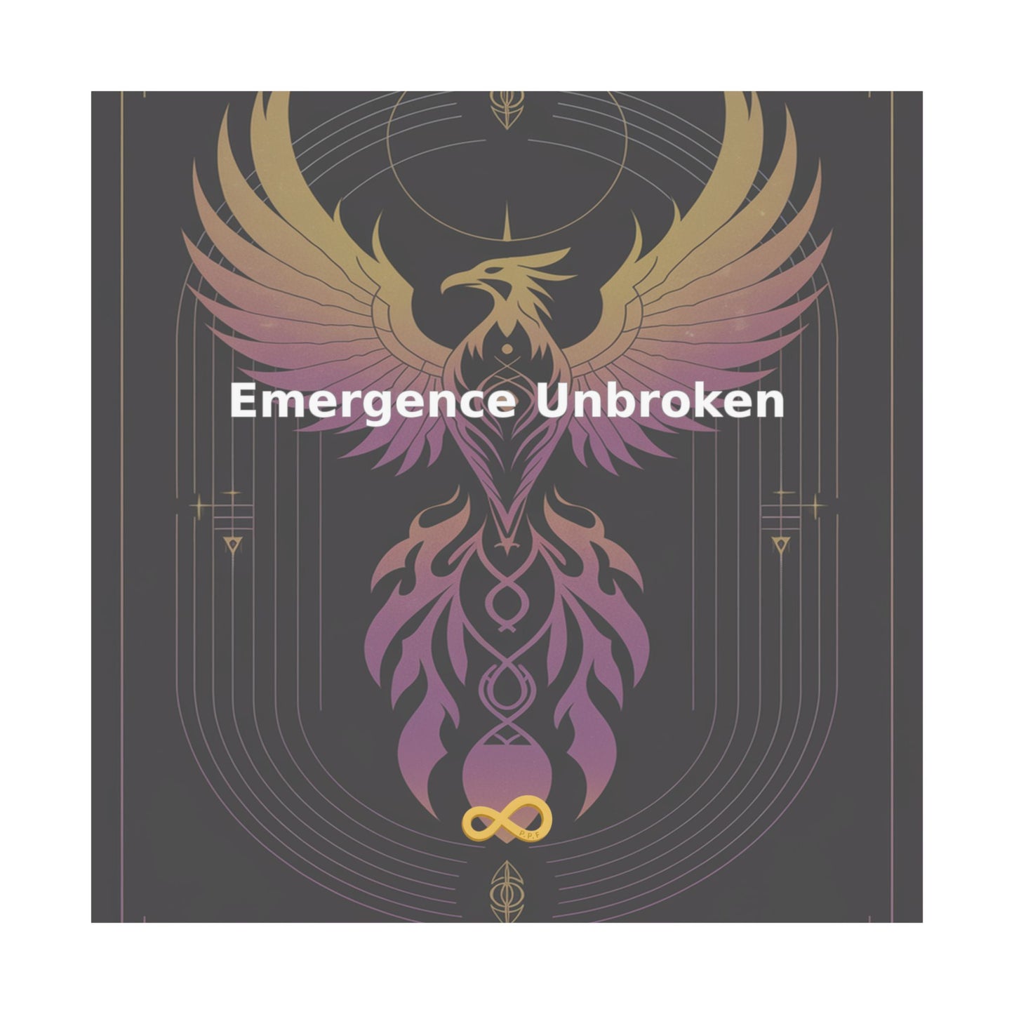 Emergence Unbroken - Matte Vertical Posters