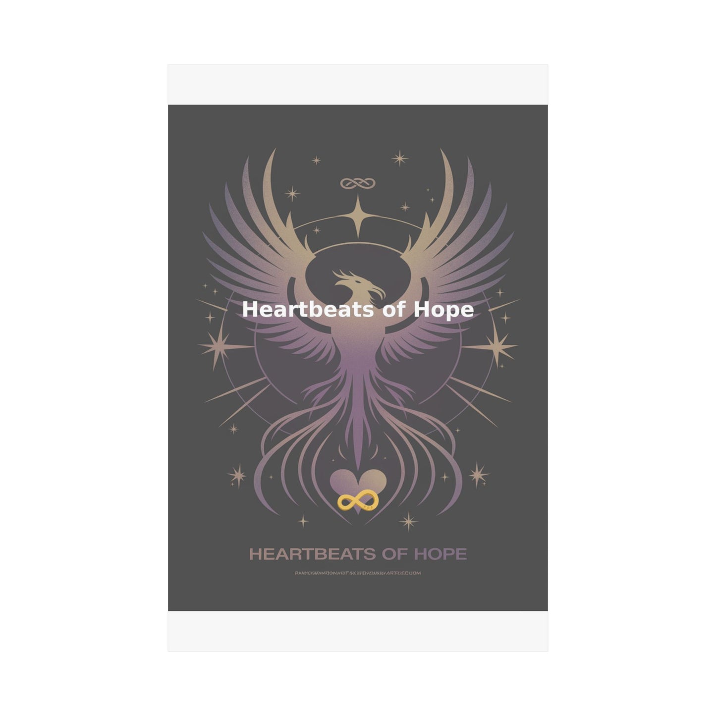 Heartbeats of Hope - Matte Vertical Posters