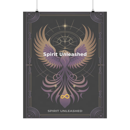 Spirit Unleashed - Matte Vertical Posters