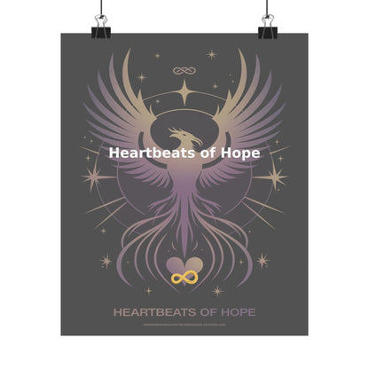 Heartbeats of Hope - Matte Vertical Posters