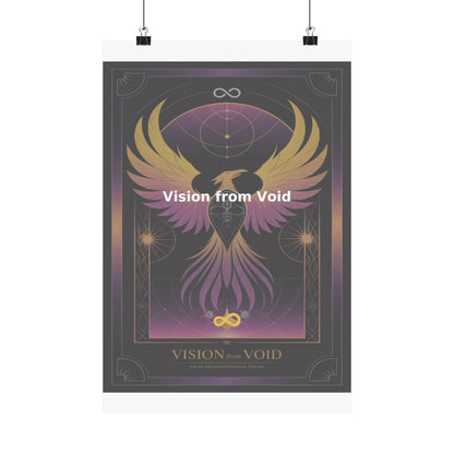 Vision from Void - Matte Vertical Posters