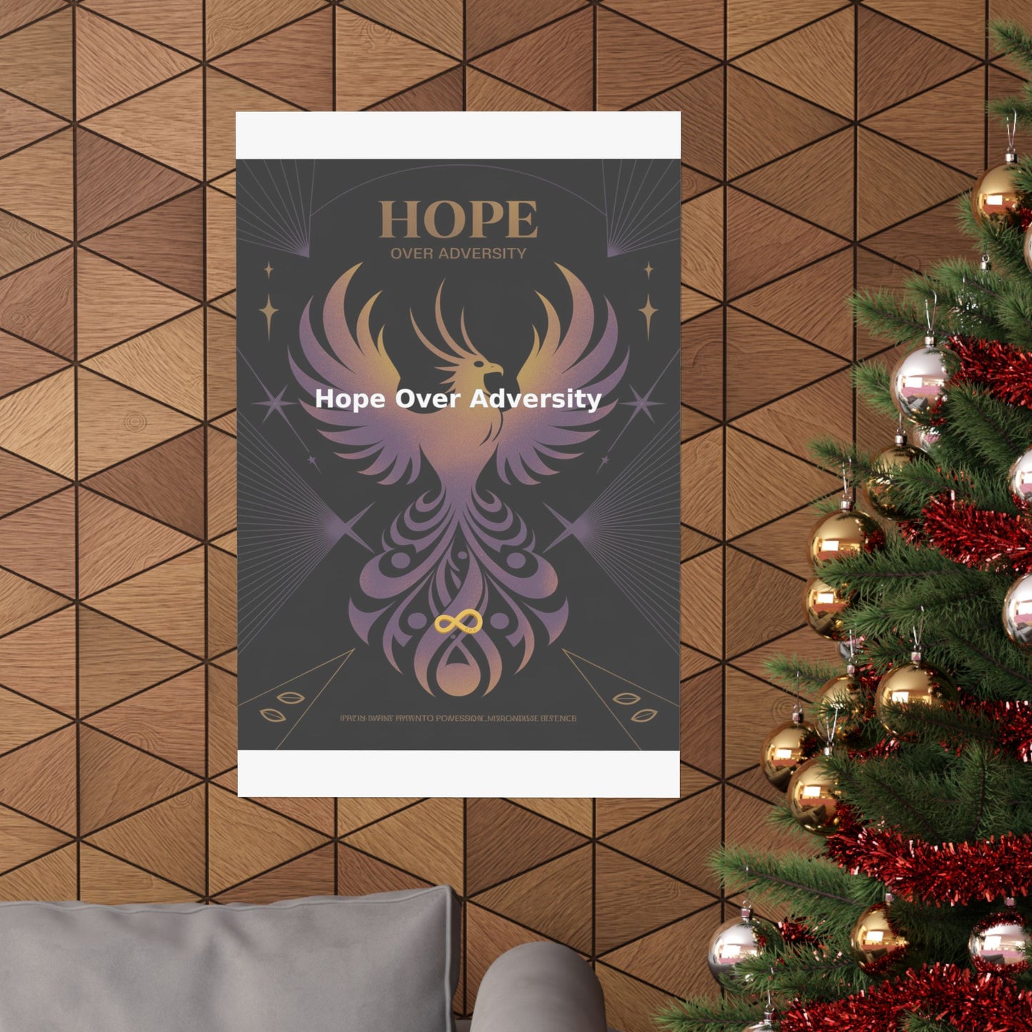 Hope Over Adversity - Matte Vertical Posters