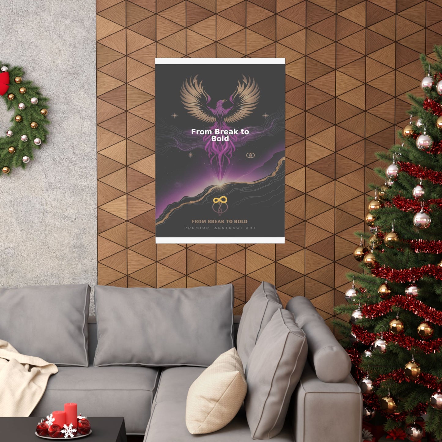 From Break to Bold - Matte Vertical Posters