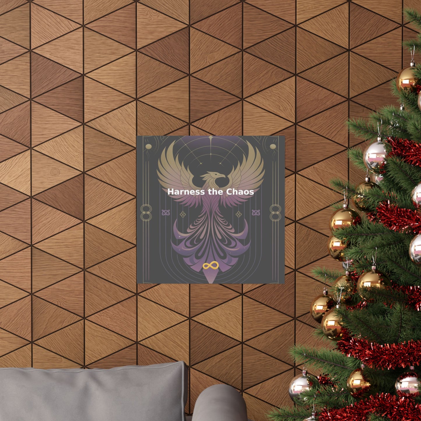 Harness the Chaos - Matte Vertical Posters