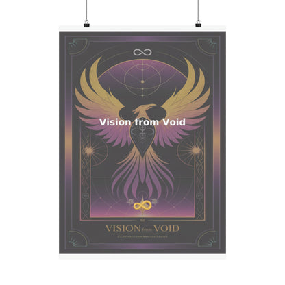 Vision from Void - Matte Vertical Posters