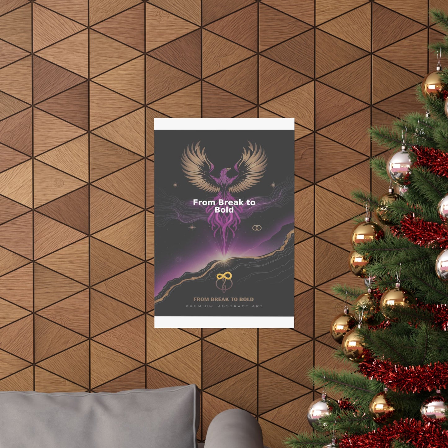 From Break to Bold - Matte Vertical Posters