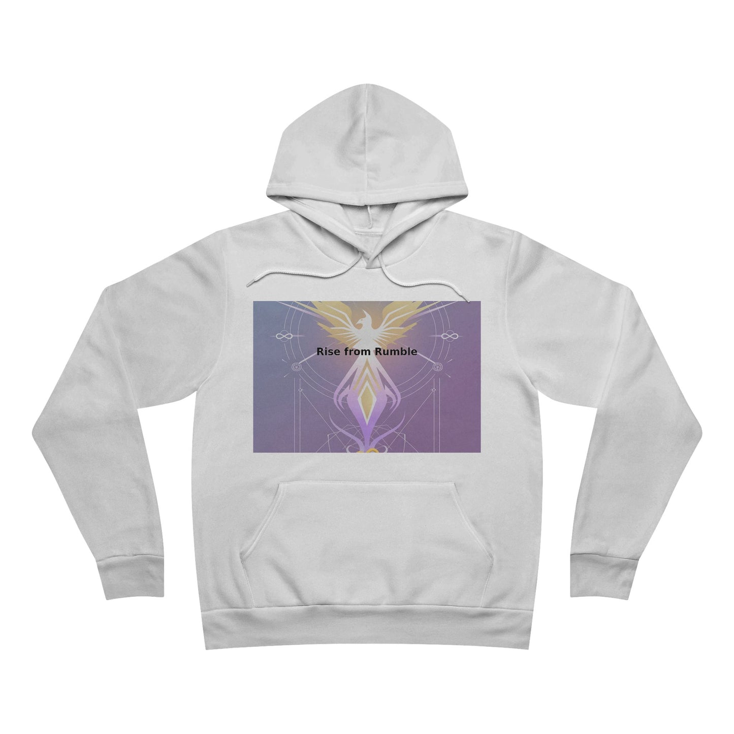 Rise from Rumble - Unisex Sponge Fleece Pullover Hoodie