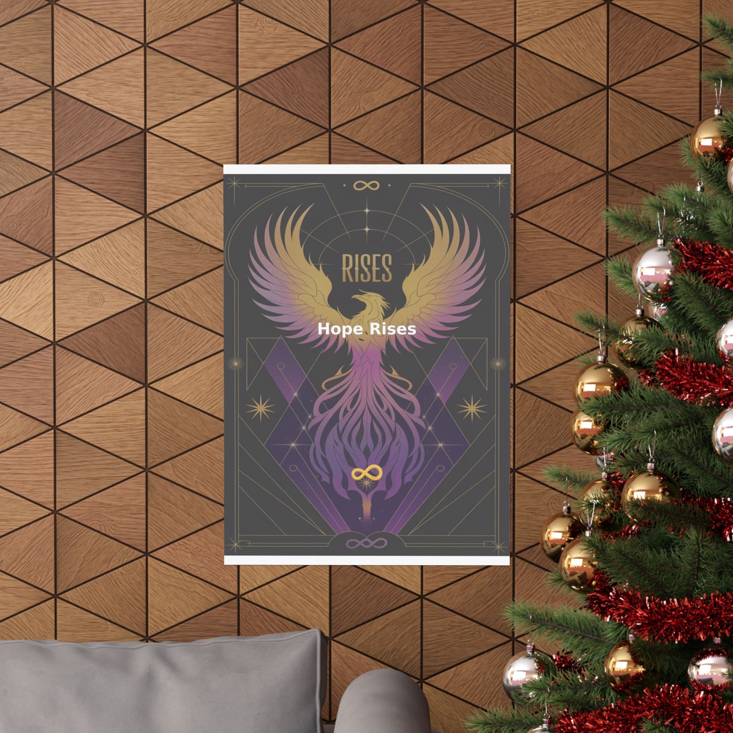 Hope Rises - Matte Vertical Posters