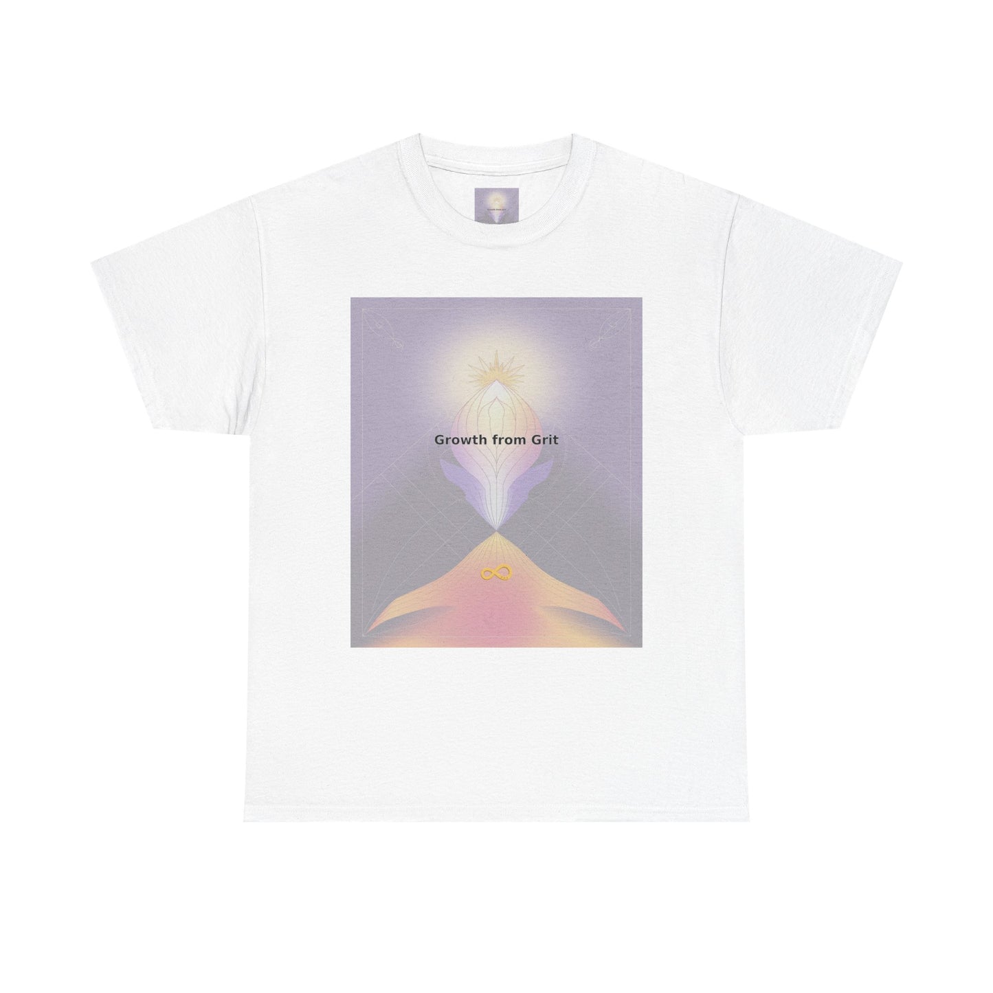 Growth from Grit - Unisex Heavy Cotton Tee