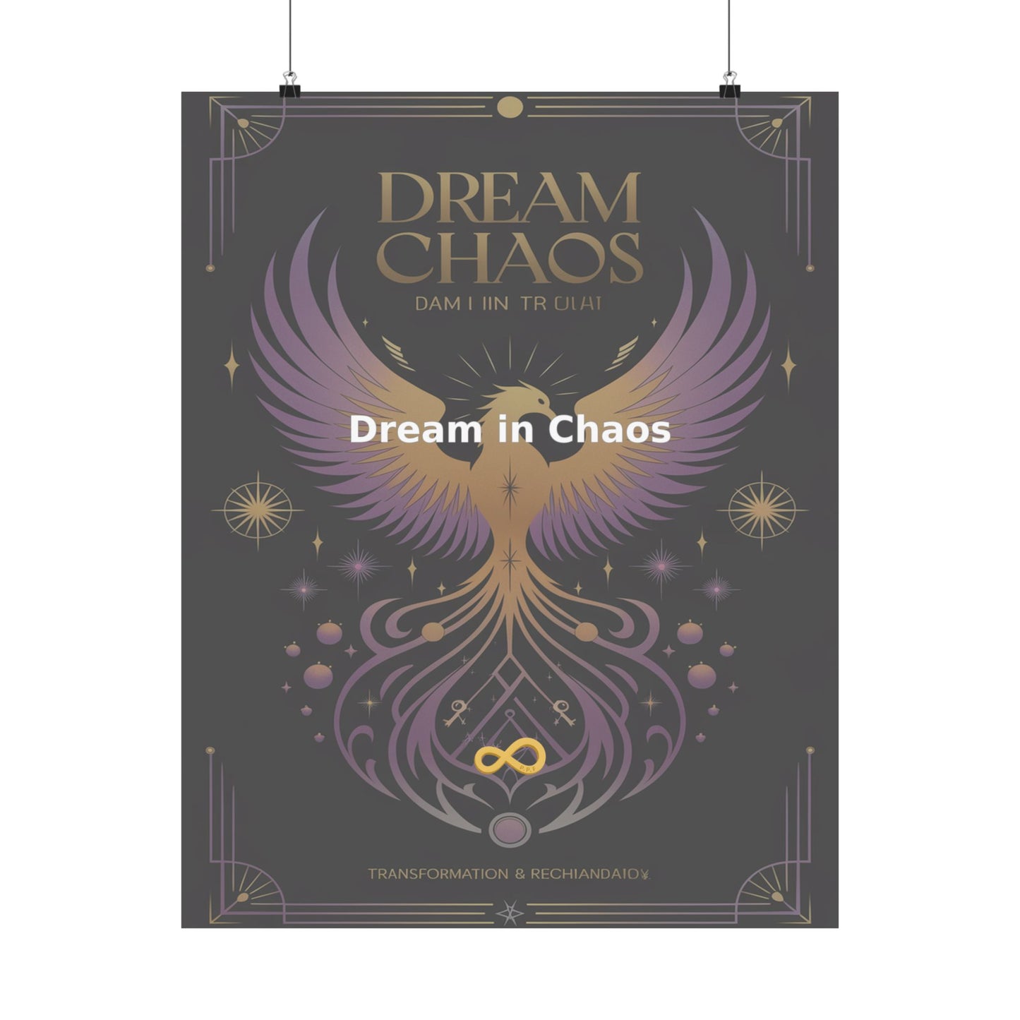 Dream in Chaos - Matte Vertical Posters