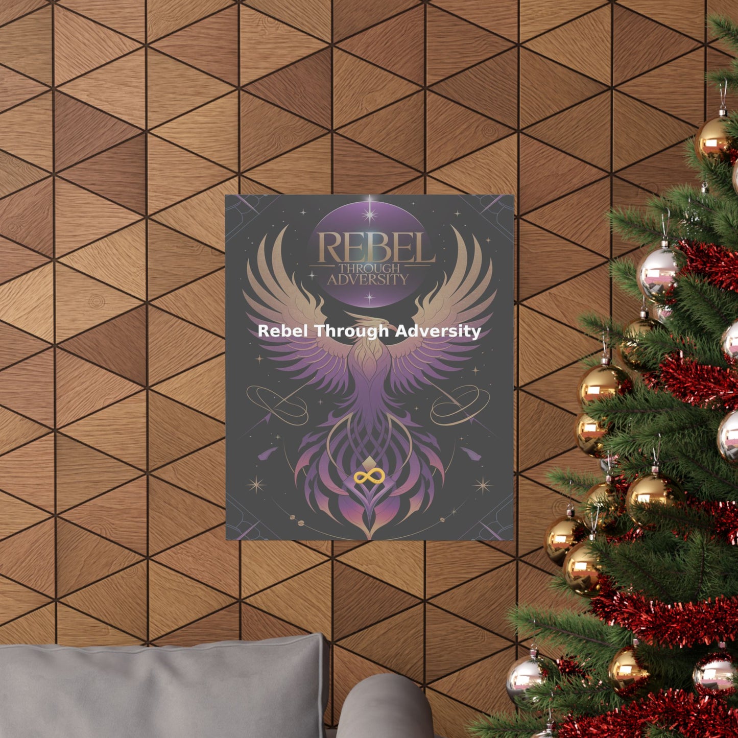 Rebel Through Adversity - Matte Vertical Posters