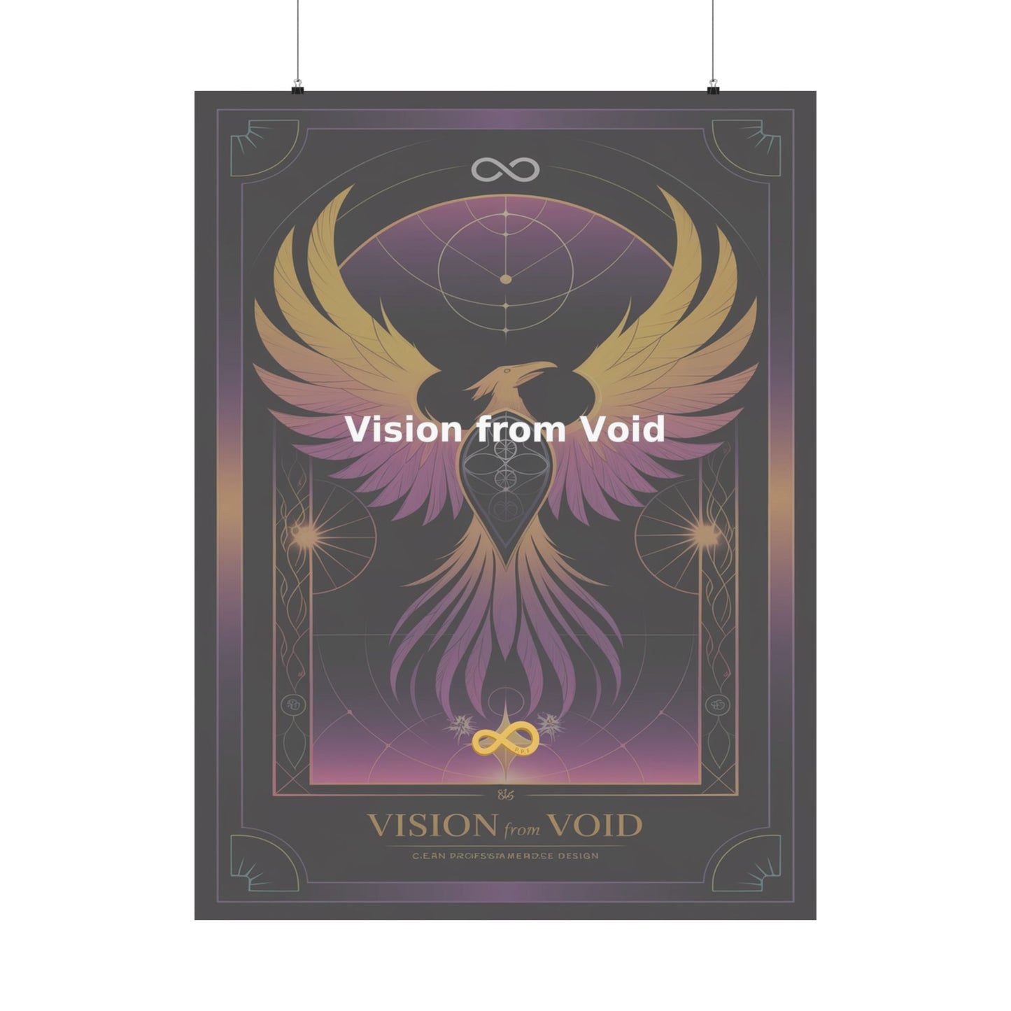 Vision from Void - Matte Vertical Posters