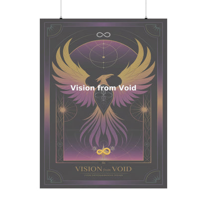 Vision from Void - Matte Vertical Posters