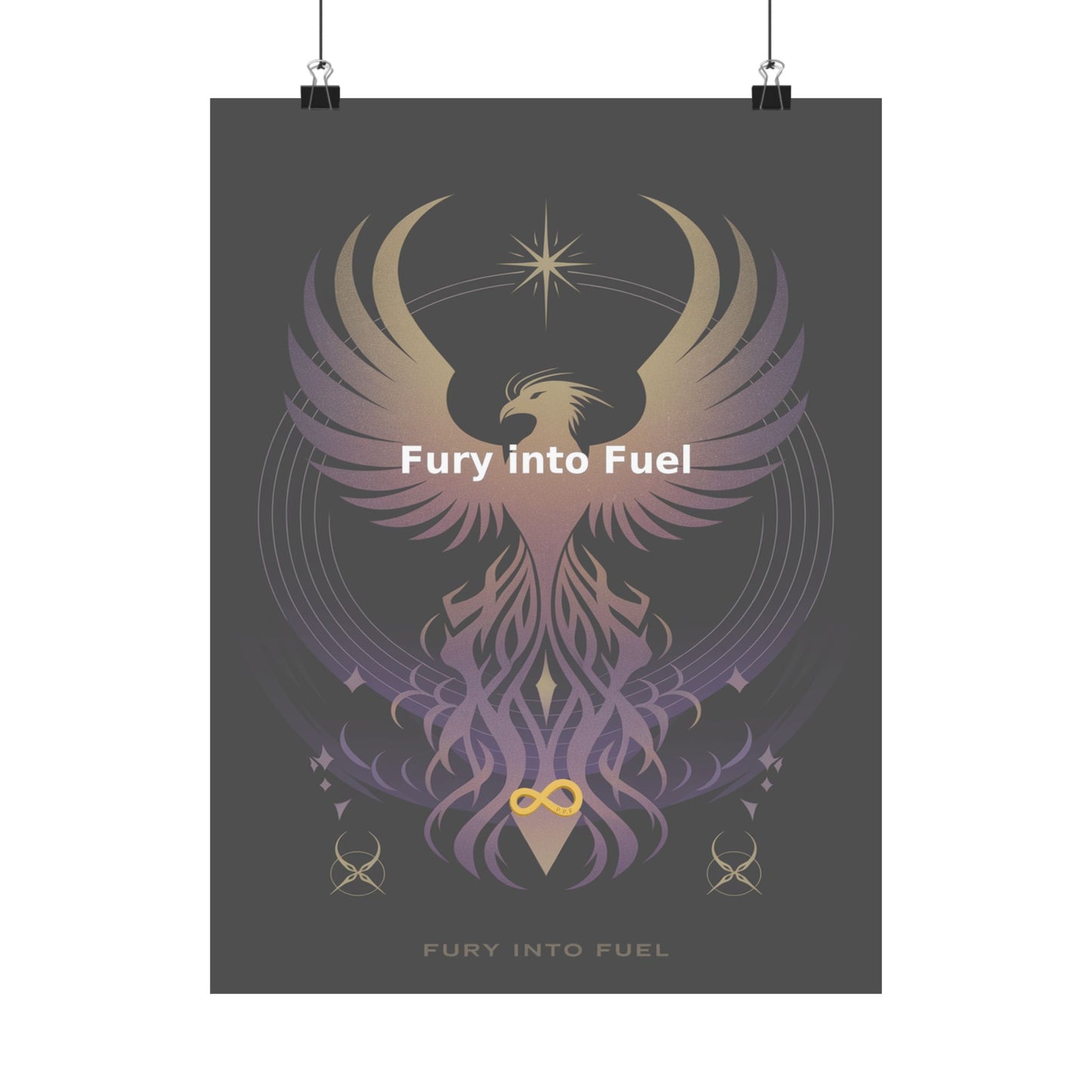 Fury into Fuel - Matte Vertical Posters