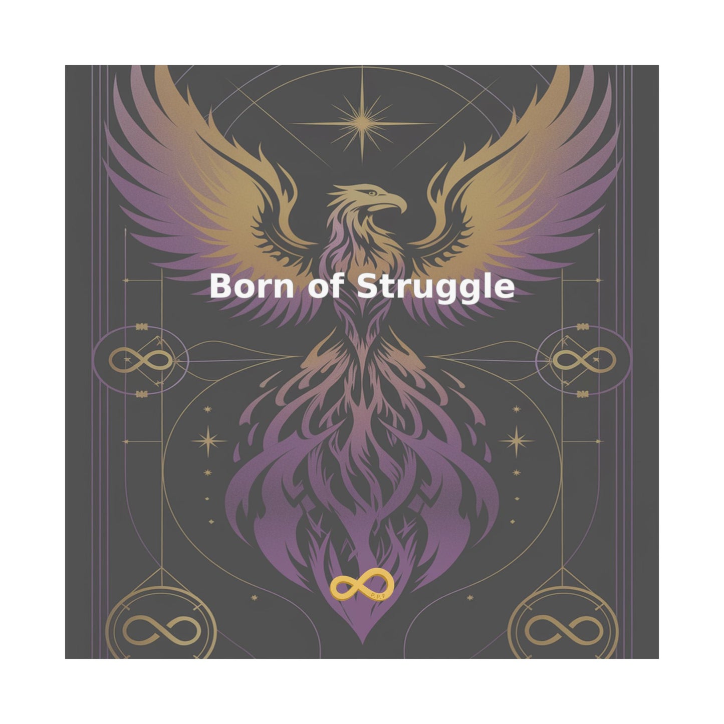 Born of Struggle - Matte Vertical Posters