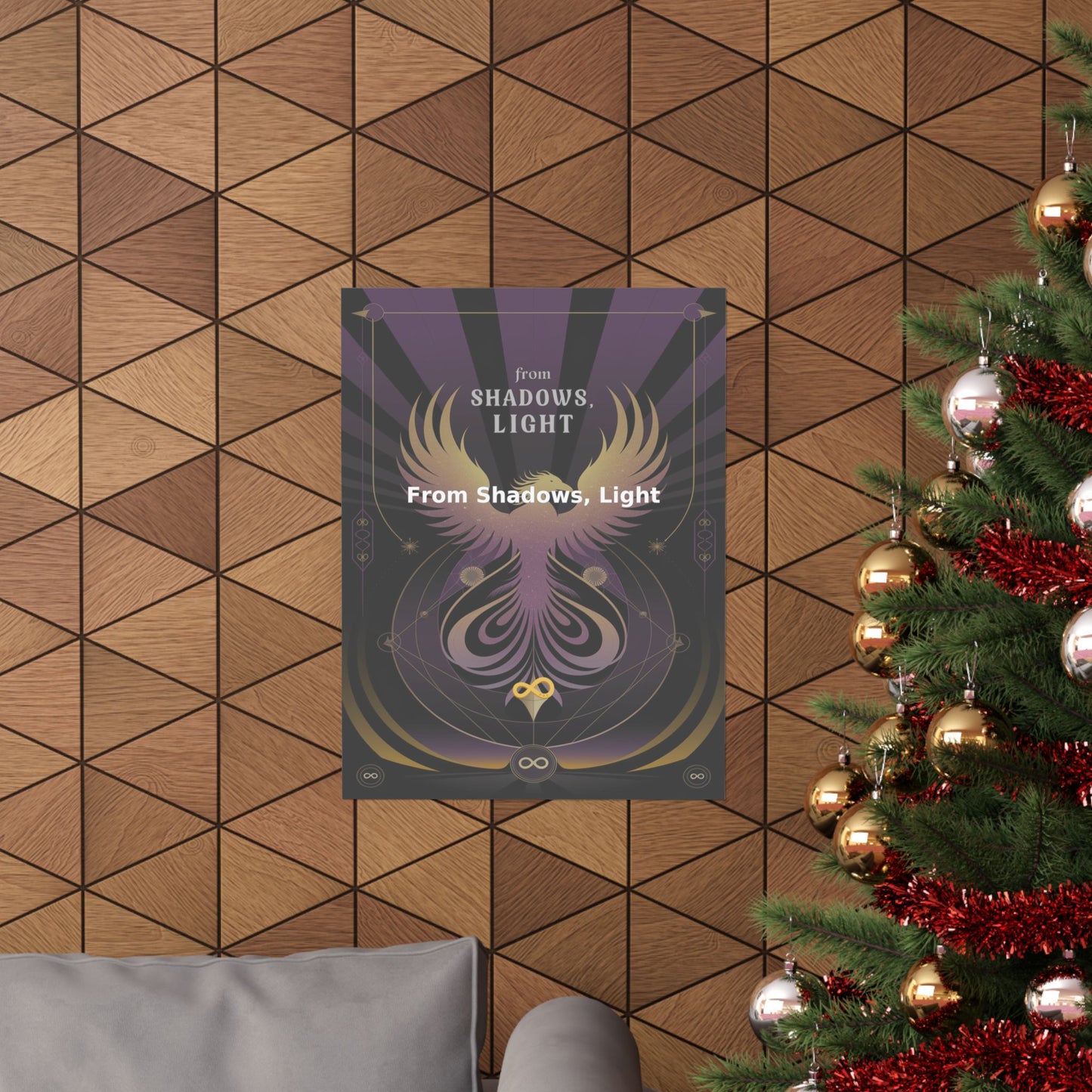 From Shadows, Light - Matte Vertical Posters