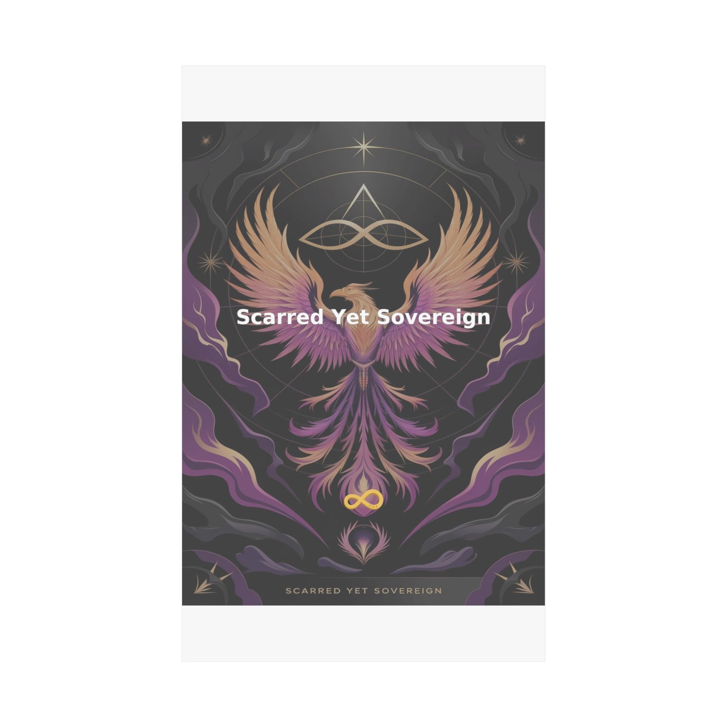 Scarred Yet Sovereign - Matte Vertical Posters